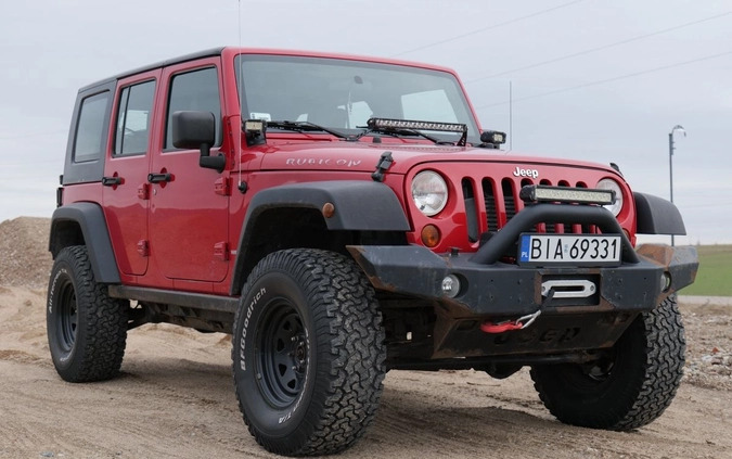 Jeep Wrangler cena 74900 przebieg: 225000, rok produkcji 2008 z Łapy małe 191